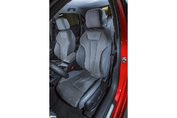 Audi A4 3.0 TDI Quattro, Fahrersitz