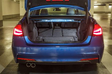 BMW 330d, Kofferraum