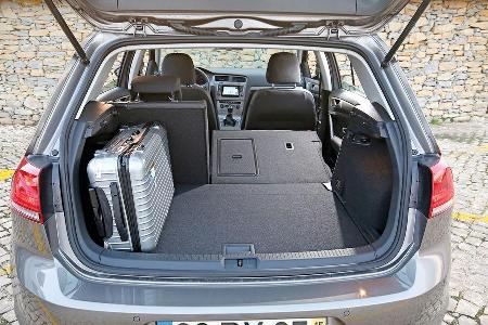 VW Golf 1.6 TDI, Kofferraum