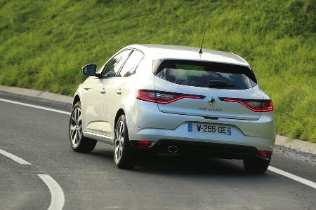 Renault Mgane dCi 130, Heckansicht