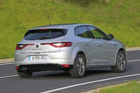 Renault Mgane dCi 130, Heckansicht