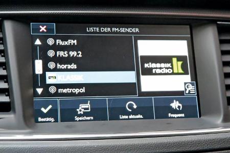 Peugeot 508 BlueHDi 150 Allure, Infotainment