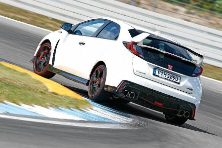 Honda Civic Type R, Heckansicht