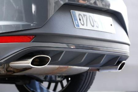 Seat Leon Cupra 280, Auspuff, Endrohre