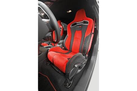 Honda Civic Type R, Fahrersitz