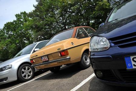 Ford Escort 1.3, Heckansicht