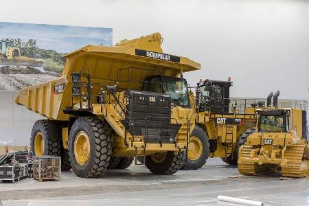 Baumaschinenmesse Bauma 2016 München