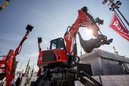 Baumaschinenmesse Bauma 2016 München