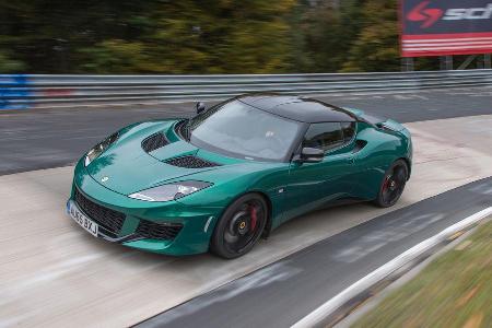 Lotus Evora 400, Seitenansicht