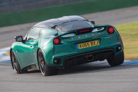 Lotus Evora 400, Heckansicht