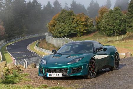 Lotus Evora 400, Seitenansicht