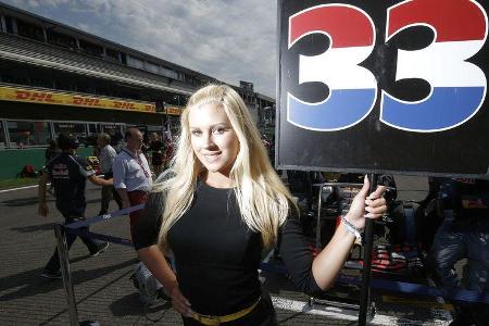 Grid Girl - Formel 1 - GP Belgien 2016