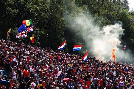 Verstappen-Fans - Formel 1 - GP Belgien 2016