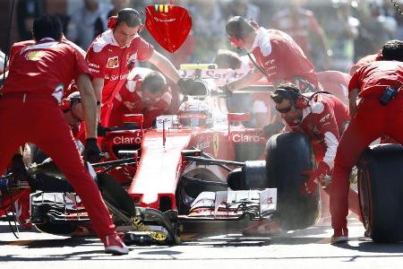 Kimi Räikkönen - Ferrari - Formel 1 - GP Belgien - Spa-Francorchamps - 27. August 2016