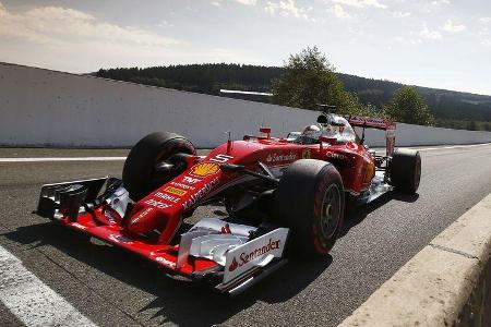 Sebastian Vettel - Ferrari - Formel 1 - GP Belgien - Spa-Francorchamps - 27. August 2016