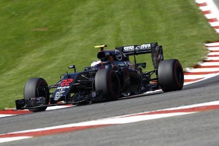 Jenson Button - McLaren - Formel 1 - GP Belgien - Spa-Francorchamps - 27. August 2016