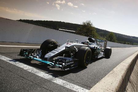 Lewis Hamilton - Mercedes - Formel 1 - GP Belgien - Spa-Francorchamps - 27. August 2016