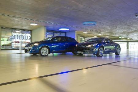 Peugeot RCZ vs. Renault Mgane Coup