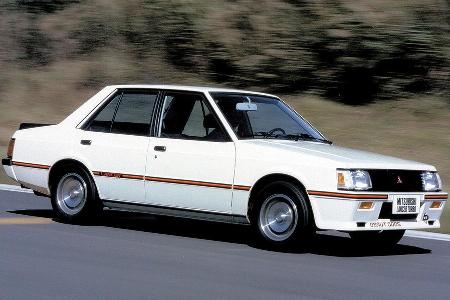 Mitsubishi Lancer Turbo, Seitenansicht