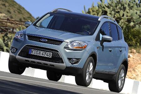 Mit 28.500 Euro für den klassengerecht ausgestatteten Kuga 4x4 orientiert sich Ford auch preislich eng am VW Tiguan mit 140 PS.