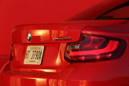 BMW M235i, Heck, Heckleuchte
