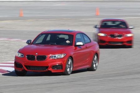 BMW M235i, Frontansicht, Testfahrt