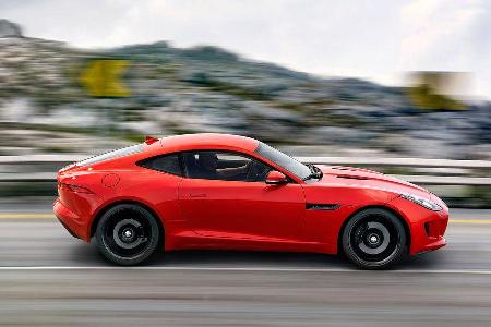11/2013 Jaguar F-Type Coup, Sperrfrist 4.30 Uhr