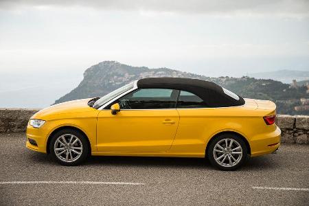 Audi A3 Cabriolet 1.4 TFSI, Seitenansicht, Geschlossen