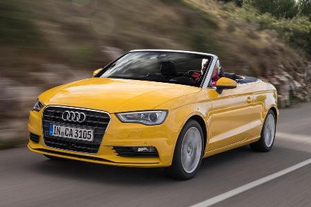 Audi A3 Cabriolet 1.4 TFSI, Frontansicht
