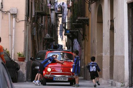 Die Kids in Siziliens Hauptstadt Palermo lieben den Cinque.