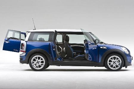 Nur die um 24 Zentimeter verlängerte Clubman-Version des Mini ...