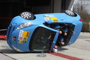 Überschlag-Crashtest