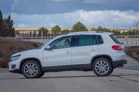 VW Tiguan 2.0 TDI, Seitenansicht