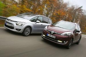 Citroën Grand C4 Picasso, Renault Grand Scénic