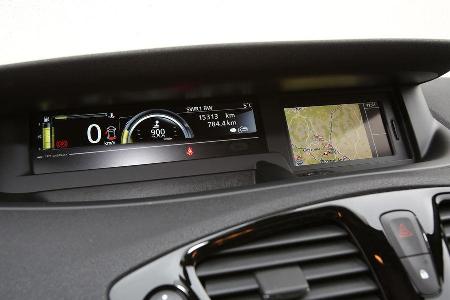 Renault Grand Scnic dCi 150 FAB, Anzeigeinstrumente