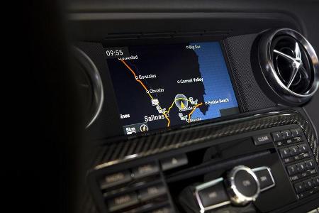 Mercedes SLK 55 AMG, Display Navigationsgerät