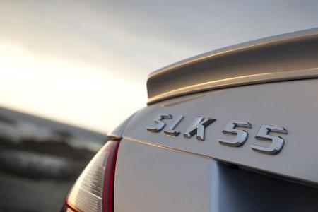 Mercedes SLK 55 AMG, Schriftzug