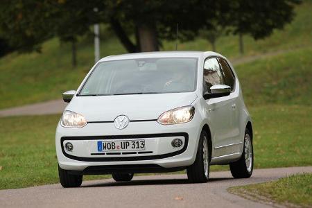 VW Up 1.0 White, Front