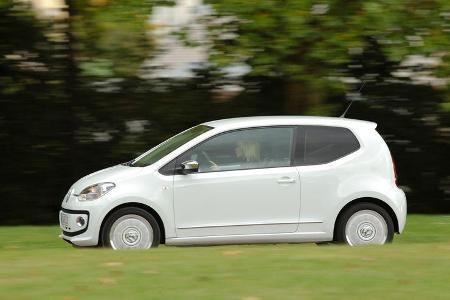 VW Up 1.0 White, Seitenansicht