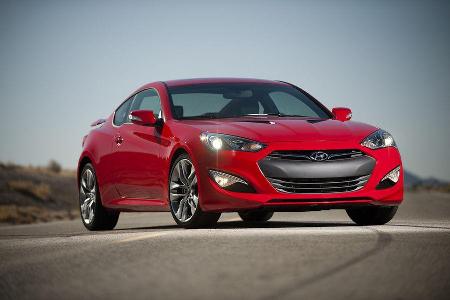 Hyundai Genesis Coup GT, Frontansicht Hyundai Genesis Coup GT, Frontansicht