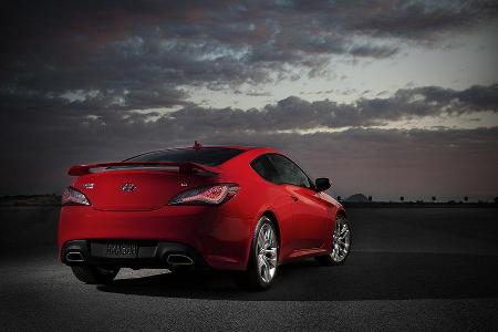 Hyundai Genesis Coup GT, Heck