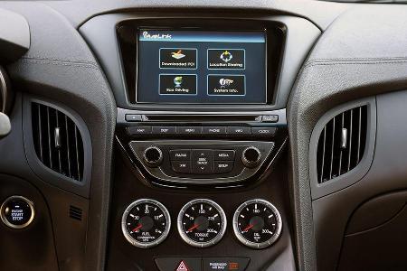 Hyundai Genesis Coup GT, Mittelkonsole