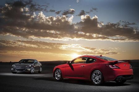 Hyundai Genesis Coup GT, Seitenansicht