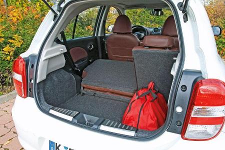 Nissan Micra 1.2 DIG-S, Kofferraum