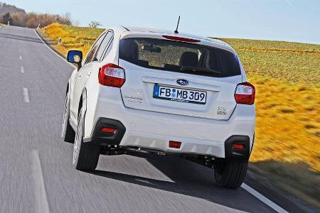 Subaru XV, Heck