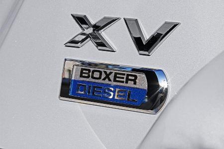 Subaru XV, Emblem, Typenbezeichnung