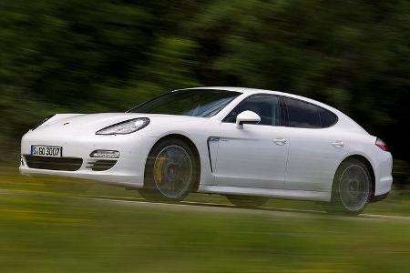 Porsche Panamera Diesel, Seitenansicht