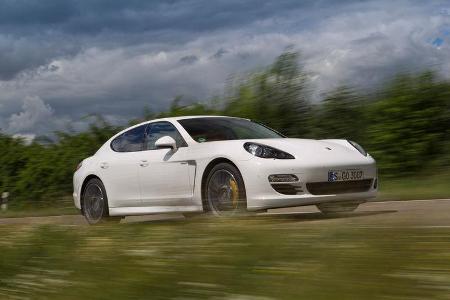 Porsche Panamera Diesel, Seitenansicht
