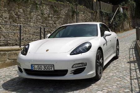 Porsche Panamera Diesel, Frontansicht