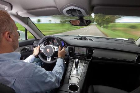 Porsche Panamera Diesel, Cockpit